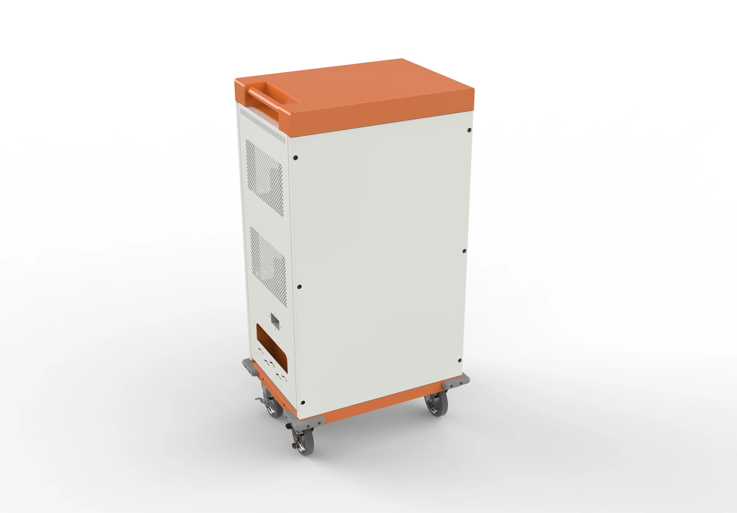 Fully Assembled School Notebook Charging Cart for 36 Tablets/Laptops via USB Type-A Type-C 48 Charging Cabinet