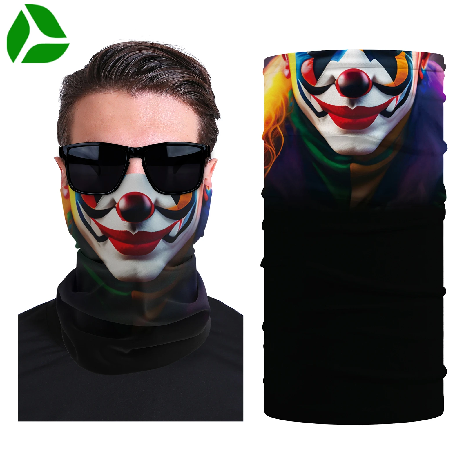 Magic Seamless Neck Gaiter Skull Moto Balaclava Women Men Camping Hiking Bandana Outdoor Fishing Tube Cover Face Seamless Scarf