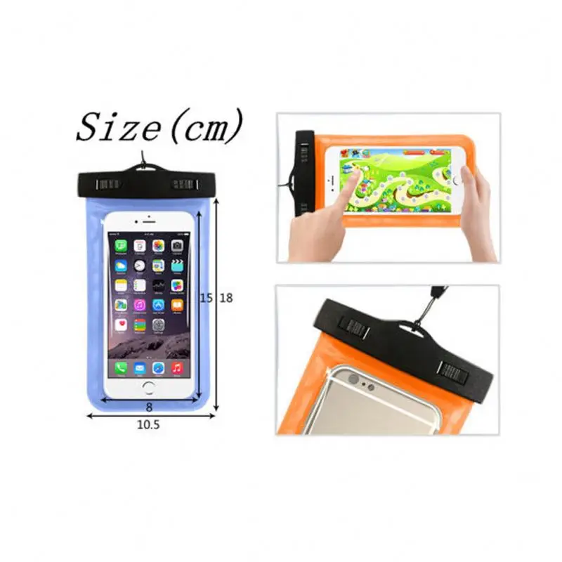 Mobile phone accessories 2023 Factory Waterproof Underwater Phone Pouch Bag Pack Case Cover For huawei for samsung for iphone for xiaomi waterproof case