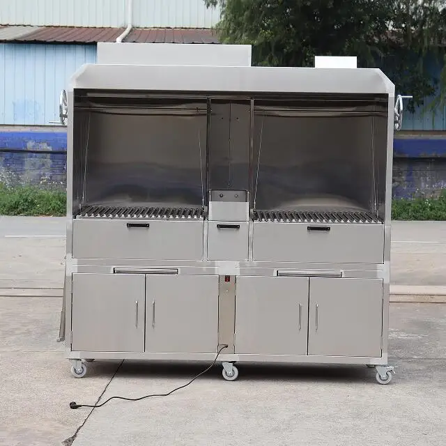 Outdoor Large Argentine Grill Barbecue BBQ Stainless Steel Argentinian