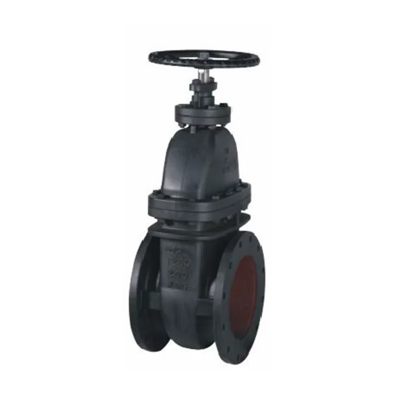 os&y solid wedge disc inside screw clip cast iron gate valve