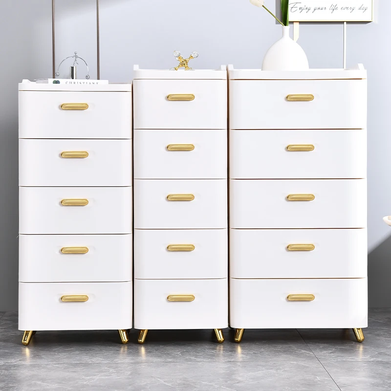 8001-2 Hot sale custom plastic baby bedroom 2 layers chest of drawers storage cabinet