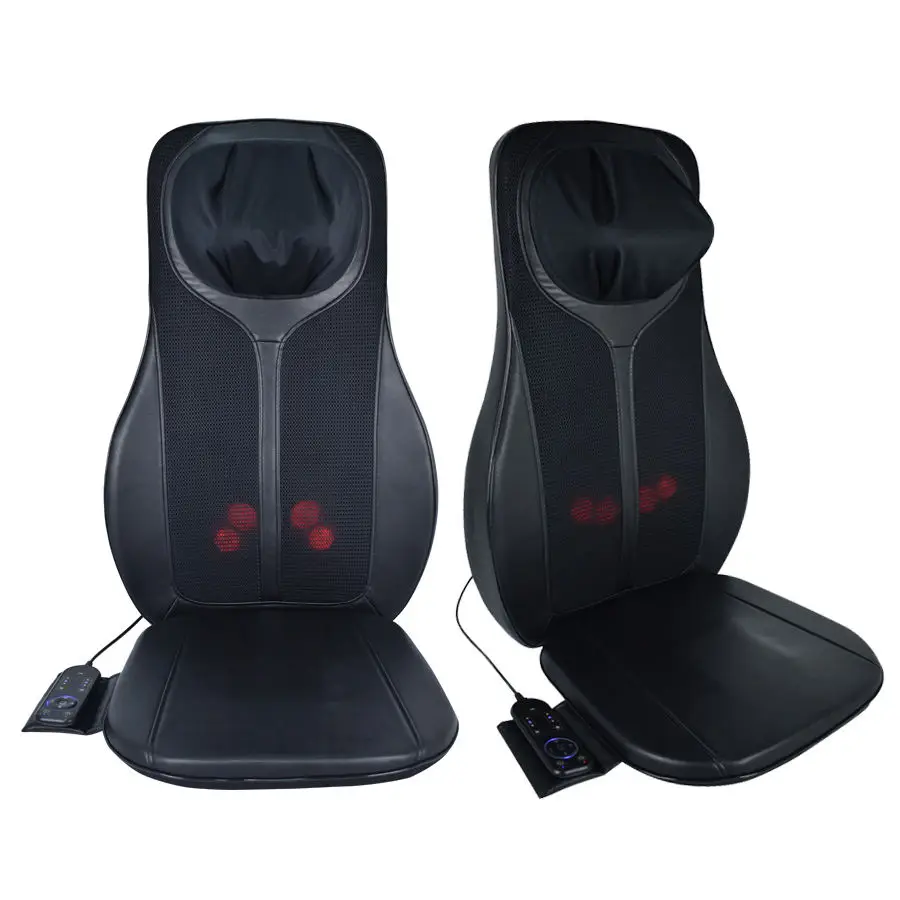 2024 New Product Back Massager Electric Heated Vibration Massage Chair Cushion