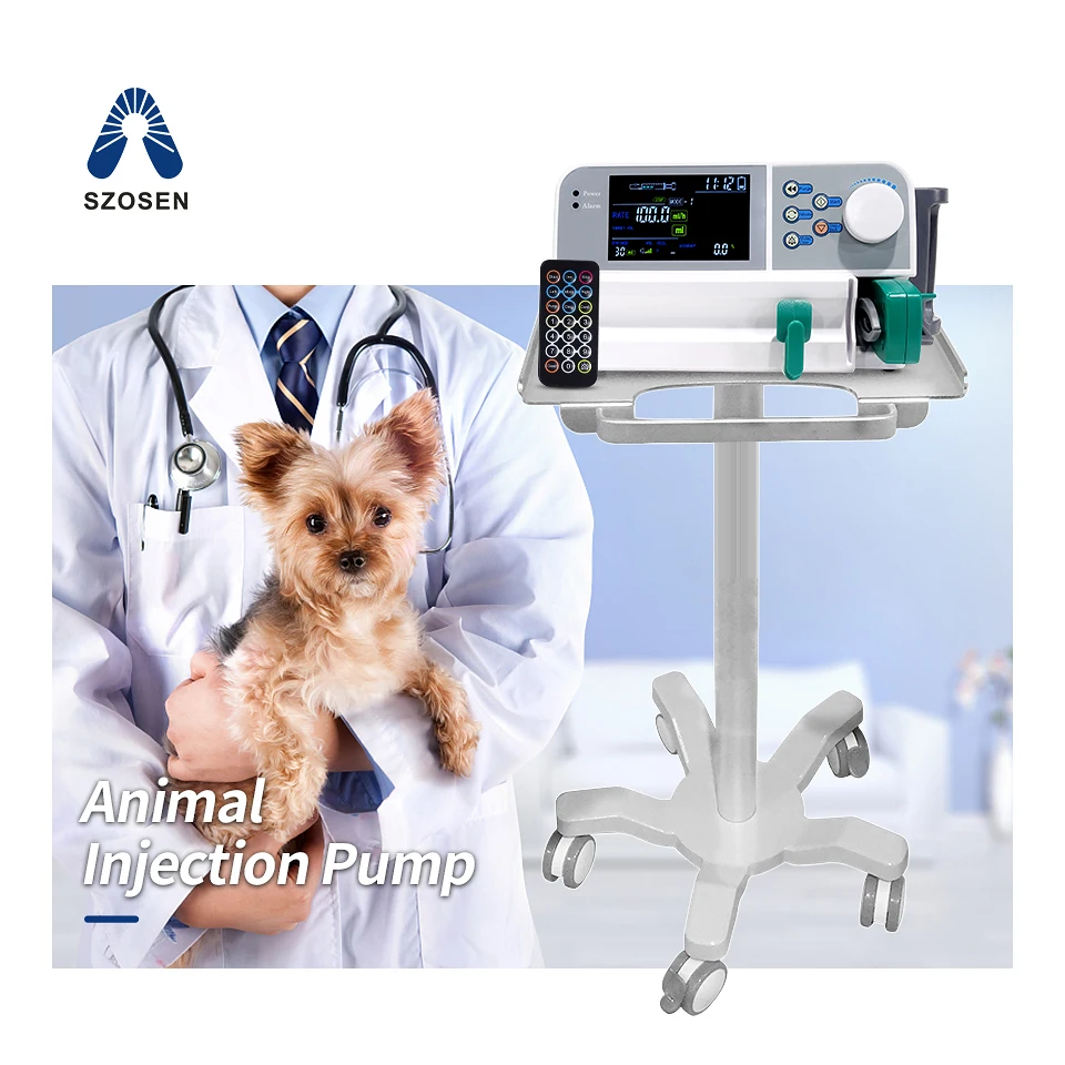 Small Design Veterinary Syringe Pump For Animals Use Iv Vet Veterinary Syringe Infusion Pump Medical