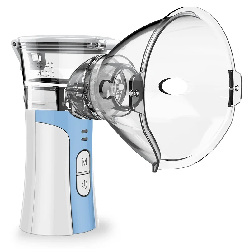 CE Approved Mini Handheld Portable Pocket Vibrating Ultrasonic Mesh Nebulizer Machine