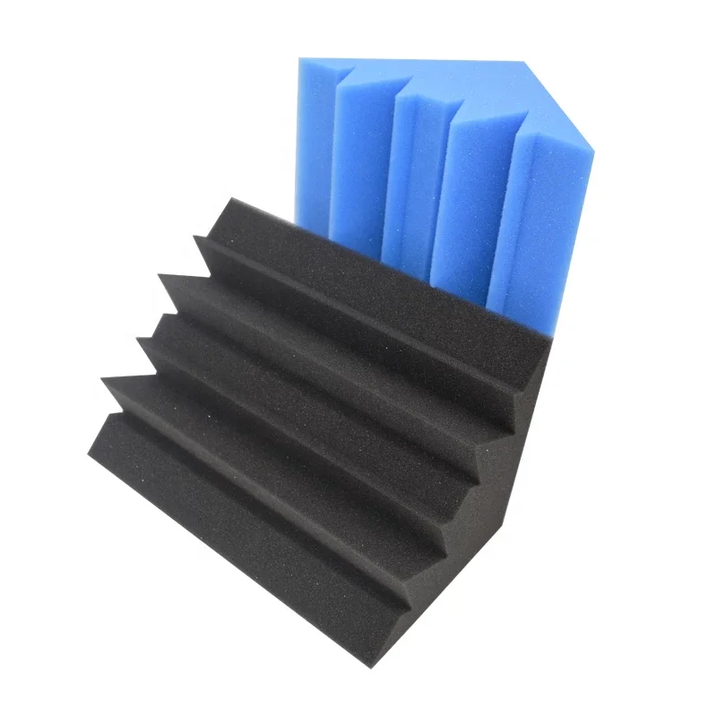 BOSTOP  Acoustic Foam Sound Treatment Panels Studio Cube Corner Corners Wall Bass Trap Sound Absorption Tiles Fireproof