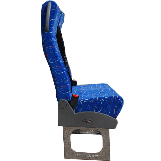 Wholesale blue safety bus chair special belt buckle for bus
