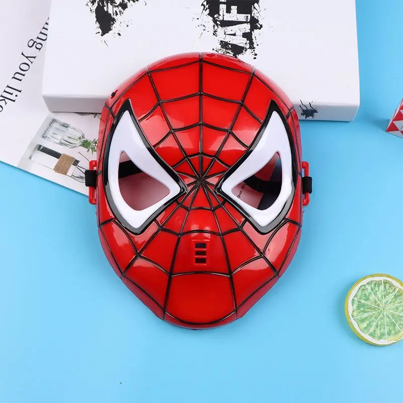 Party Mask Led Flashing Spider Man Mask Superhero LED Light Eye Mask Light Up Costume
