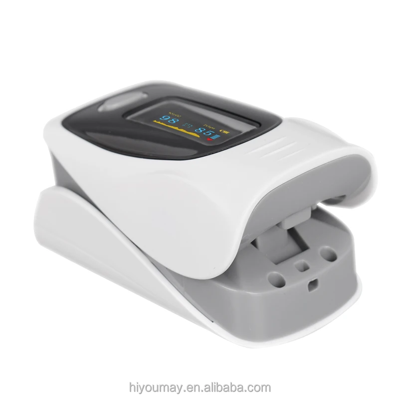 Finger clip oximeter blood oxygen saturation pulse heart rate monitor household finger pulse oxygen heart rate meter