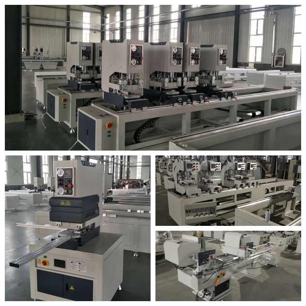 Windows and Doors Making Machine UPVC Machine Two Axis Water Slot Milling Machine