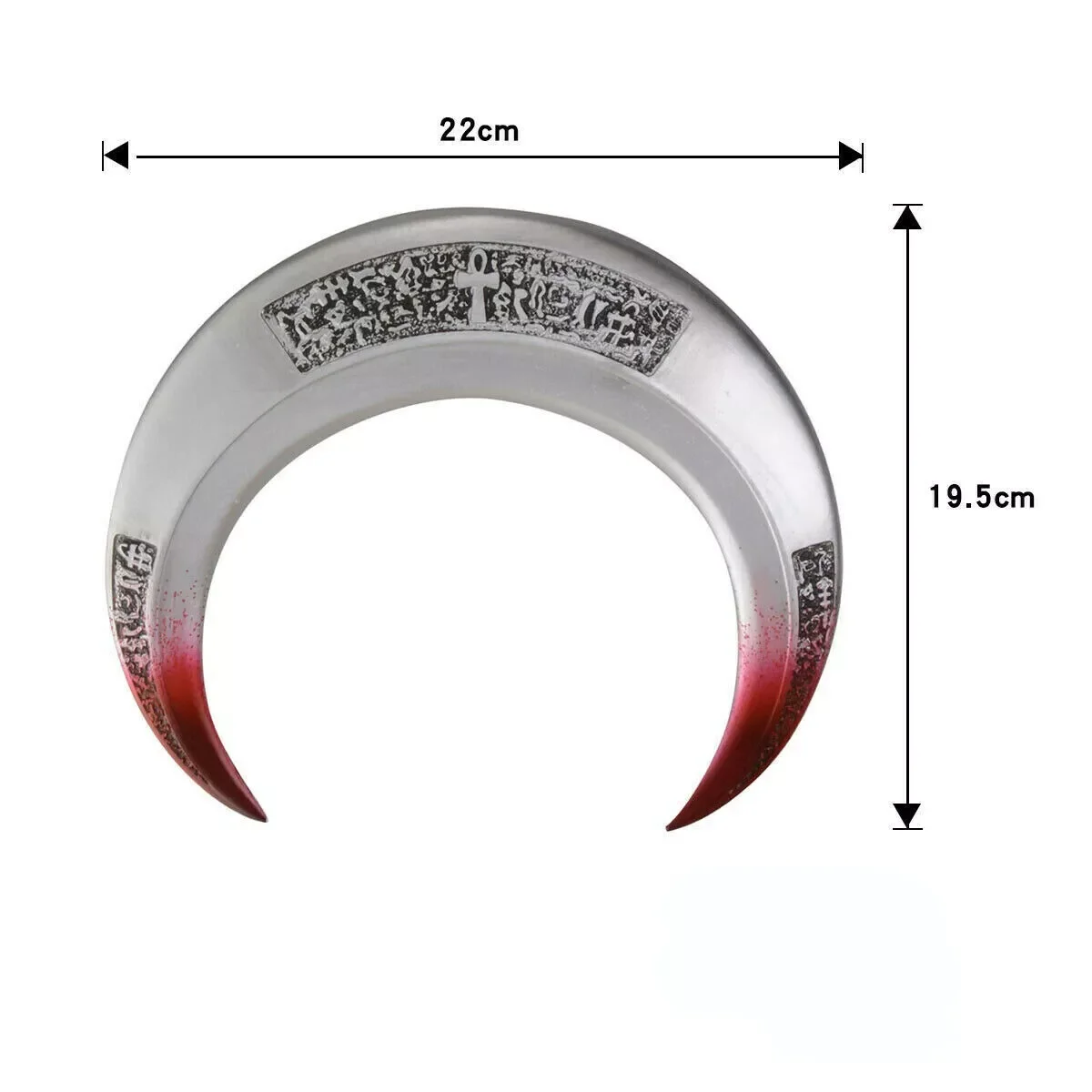 Marvel Comics Moon Knight Crescent Dart Cosplay Boomerang Weapon Machete Knife Christmas Diwali Chinese New Year
