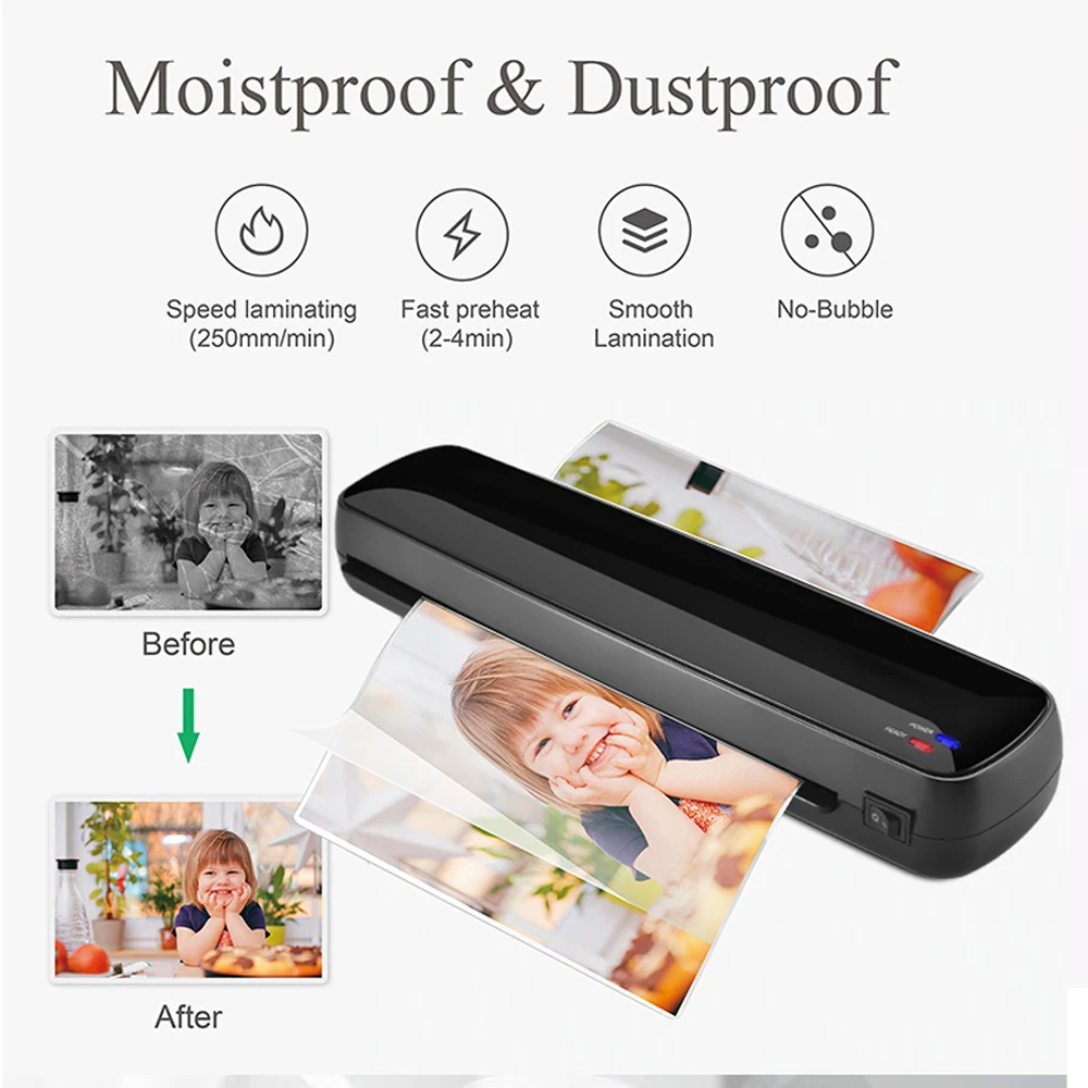 LM2011 Best Customized Office Laminating A3 Size Film Machine Hot&Cold Pouch Mini Laminator Machine