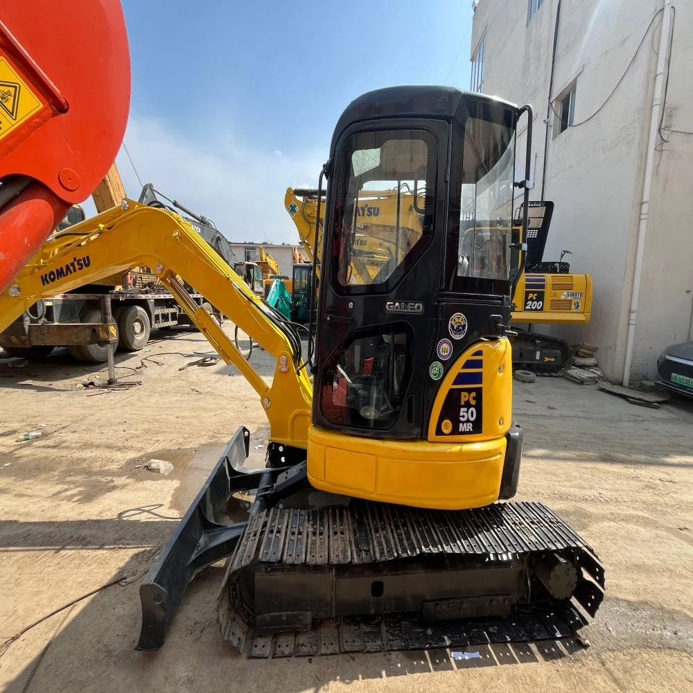 Высококачественный гидравлический экскаватор Komatsu PC50MR 5 тонн лидер продаж подержаная японская коробка передач
