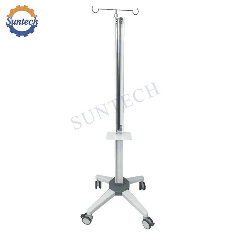 Movable hospital patient syringe pump and infusion pump trolley cart