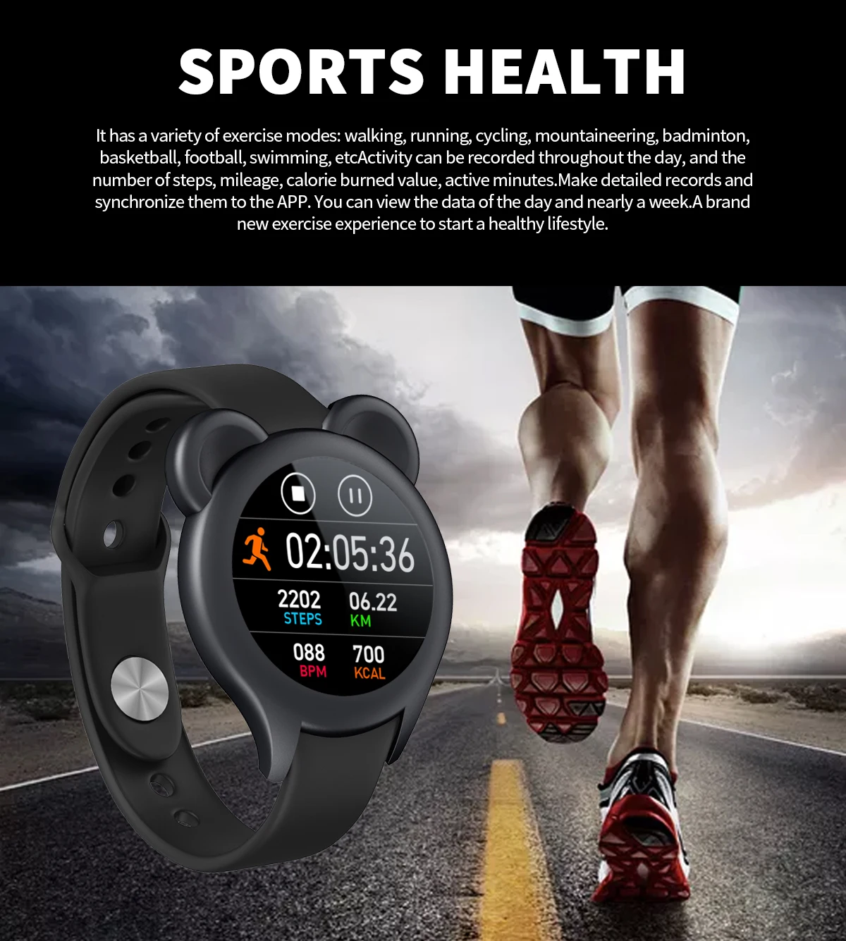 New Arrival 2020 Smart Watch Women Fashion Cute Smartwatch Sport Fitness Tracker Android Smart Watch Lady Girl Watch