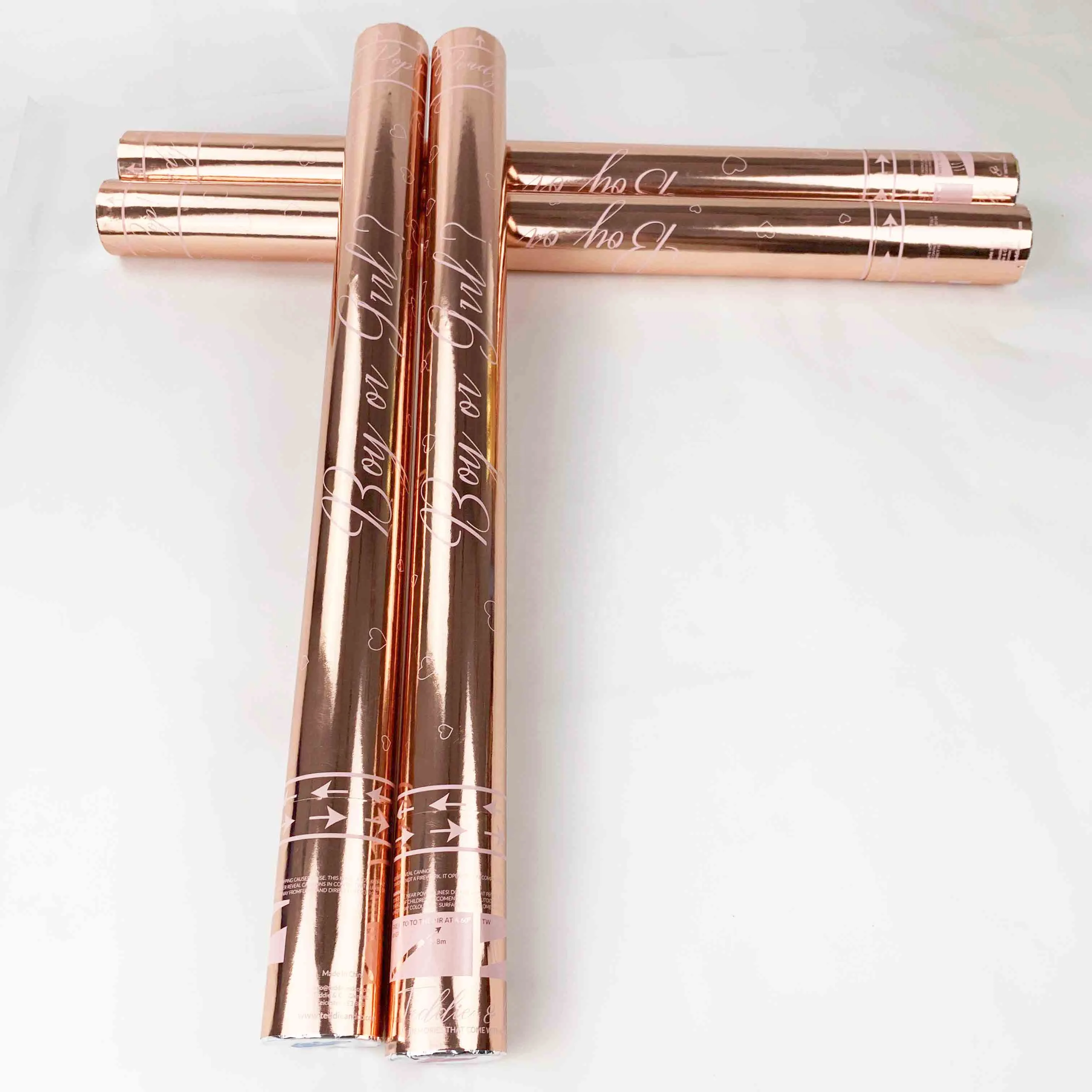 2021 New Designs OEM Personalised Biodegradable Wedding Favors Party Popper