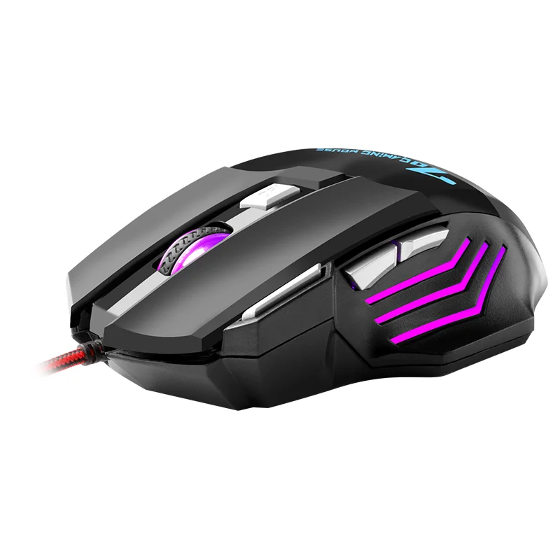 Keywin  Sport Gaming 7-color Backlight Breath Comfort 7D Gamer Mice Wired Gaming Mouse