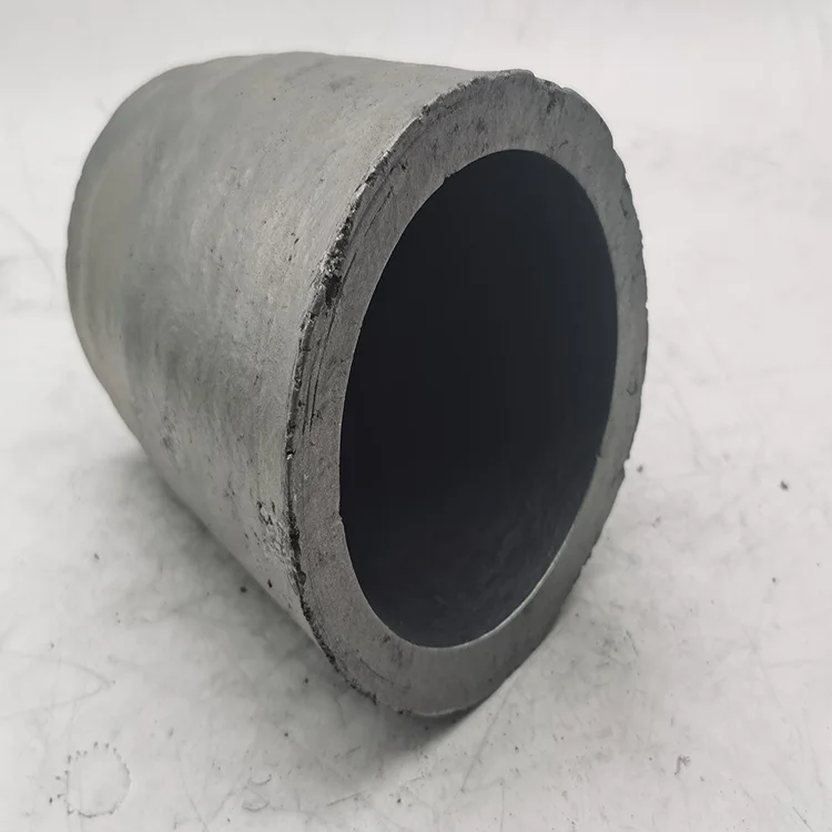 Thermal Shock Resistance Clay Graphite Container Lifespan Clay Crucible