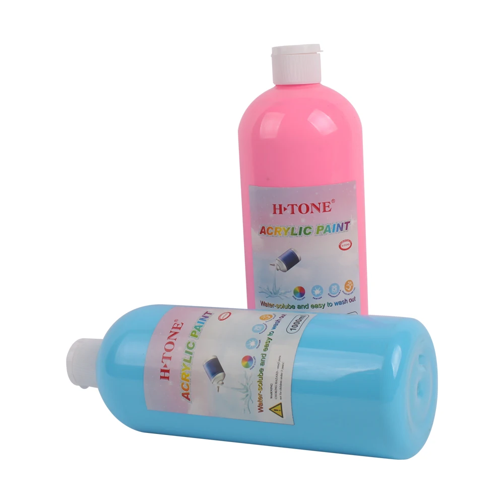 H-TONE High Quality Colors Eco-Friendly 1000ML Watercolor Paint