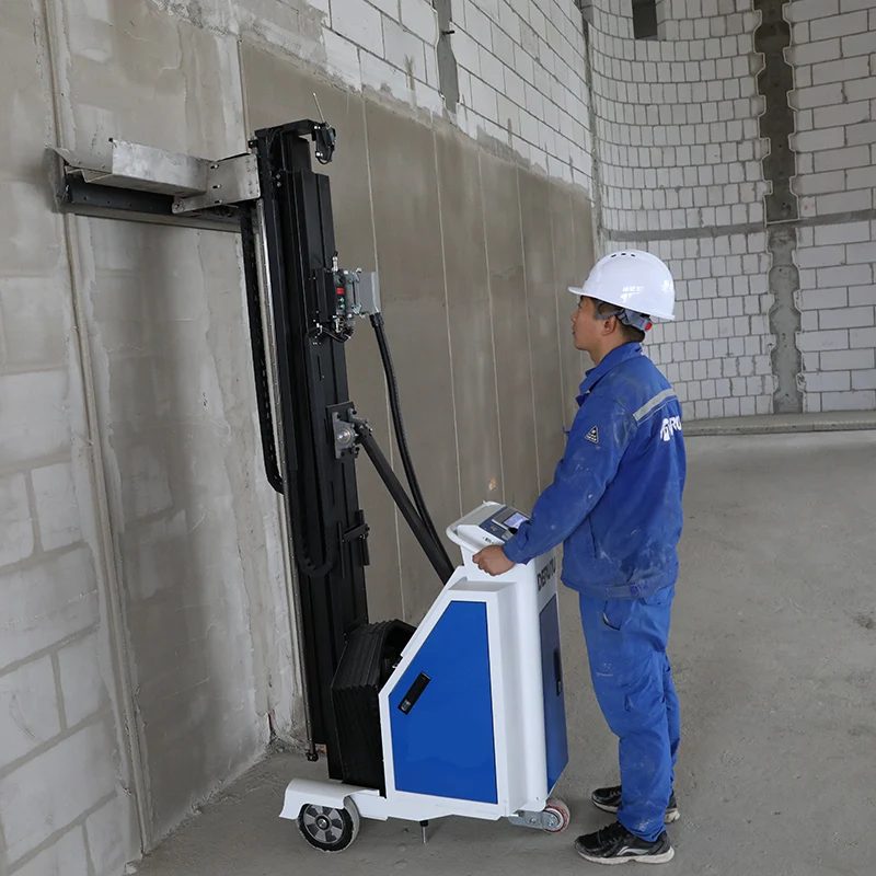 Hot selling Wall cement plastering machine height Automatic plastering machine Automatic plastering robot