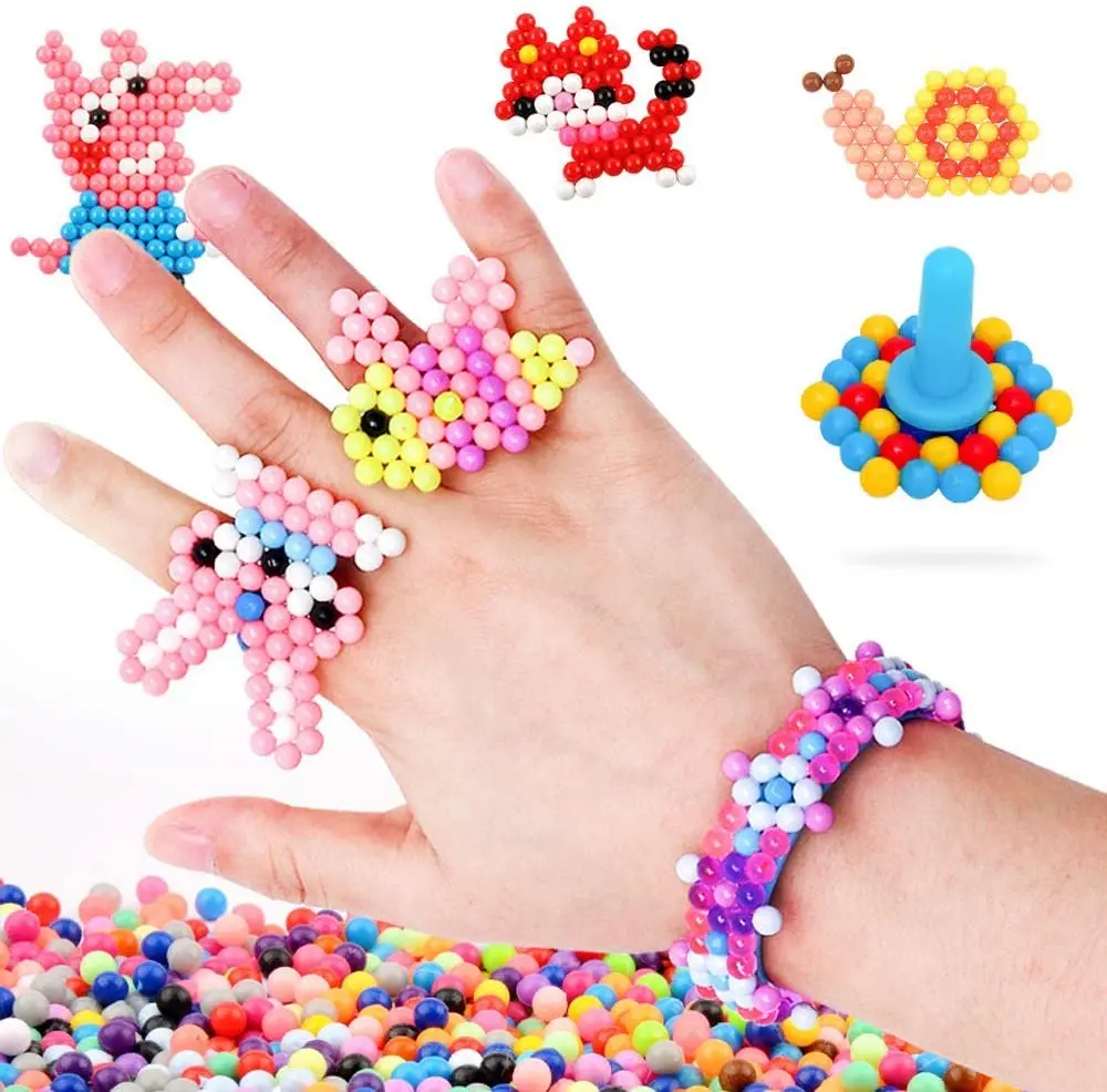 Children Mini Fruit Diy Water Fuse Beads For Kids Crafts Jewelry Making