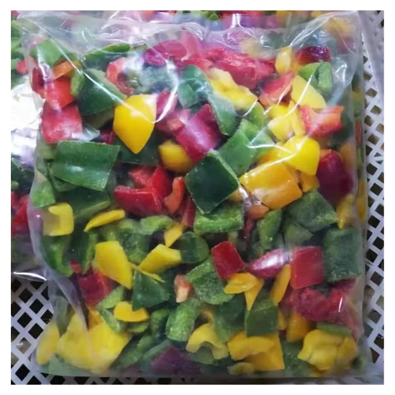 Chinese Factory Offers IQF Frozen Mixed Bell Pepper Strips Including Whole Red Sweet Chilli Tesco Bell Pepper Economical Price
