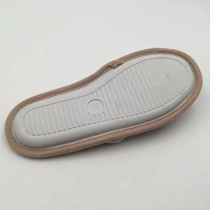 Latest design cheap wholesale spa slippers for women made in China