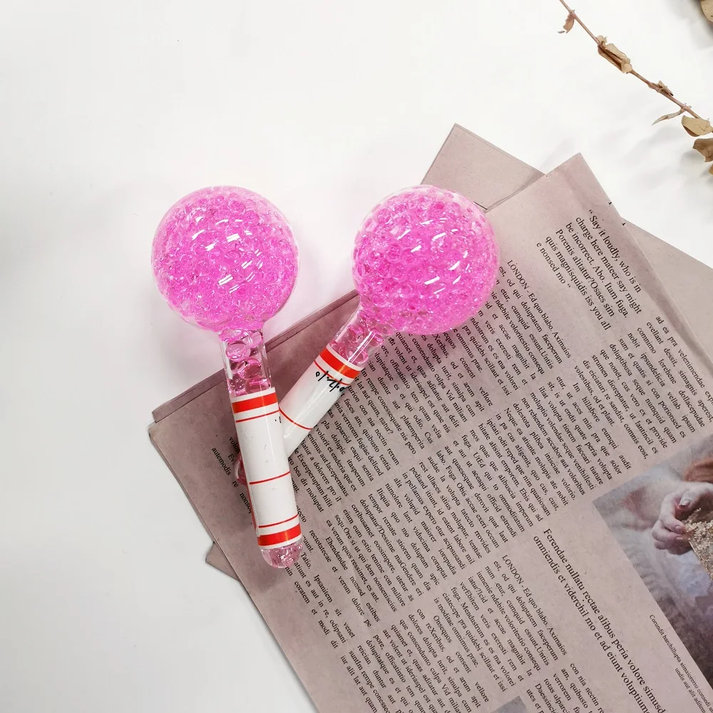 2024 Hot Fashion Biopolymer gel liquid  Reduce Redness Facial Ice Globes for Beauty