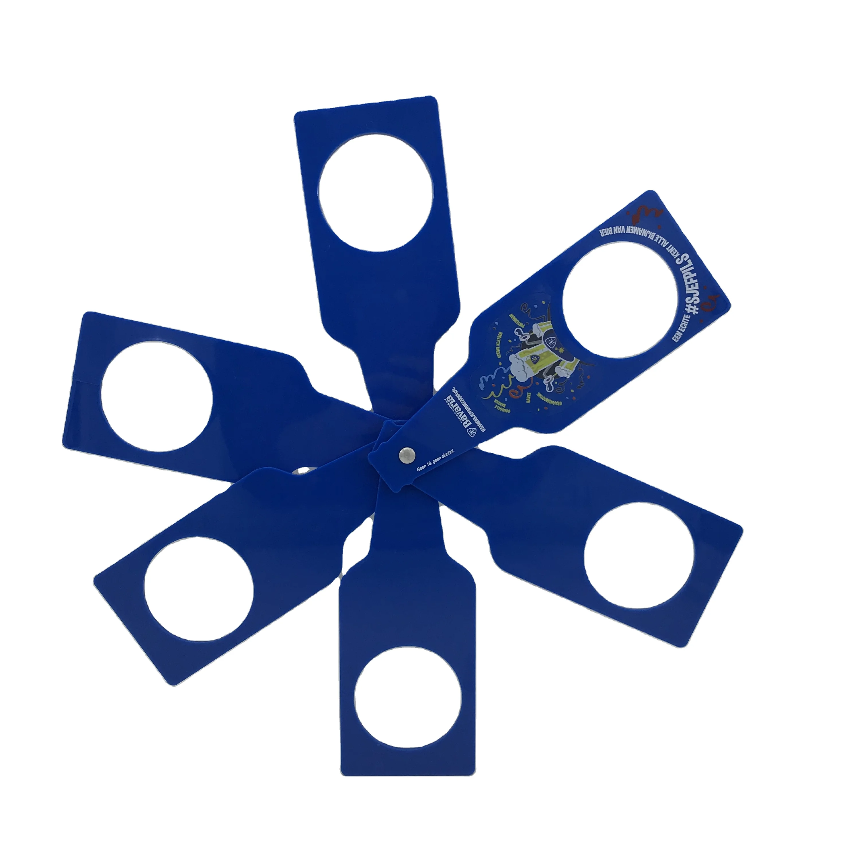 Plastic beer racks foldable beer cup holder