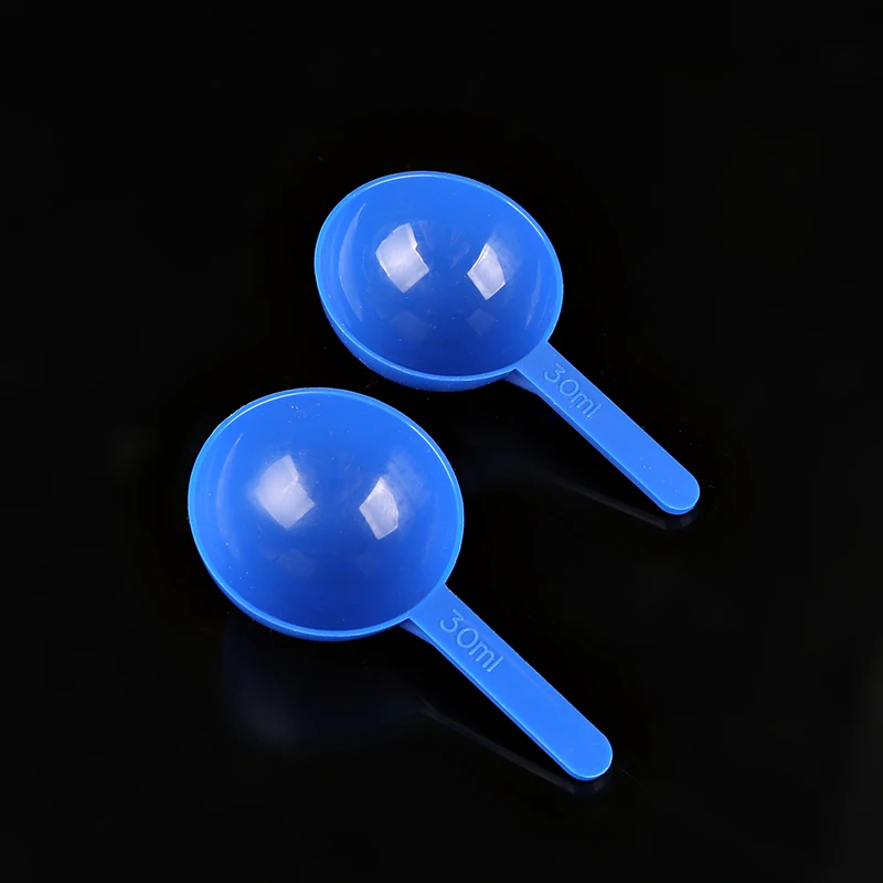 
Factory price 10ml/30ml plastic coffee powder spoon blue small powder spoon 