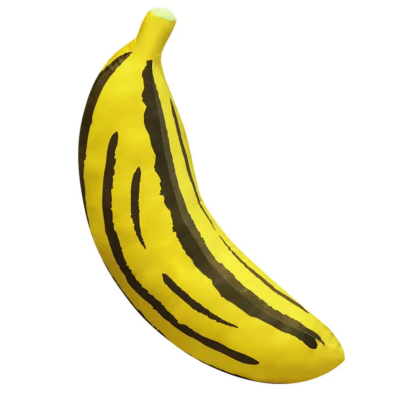 Multi Size Small Giant Yellow Stuffed Fruit Banana Plush Toys Pillow