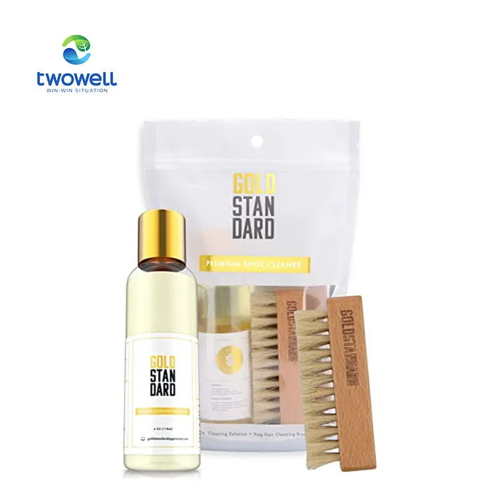 Brush Cleaner Solution  Hog Hair Brush shoe care kit hotel sneaker shoe cleaning shoe cleaner  elite collection quick care