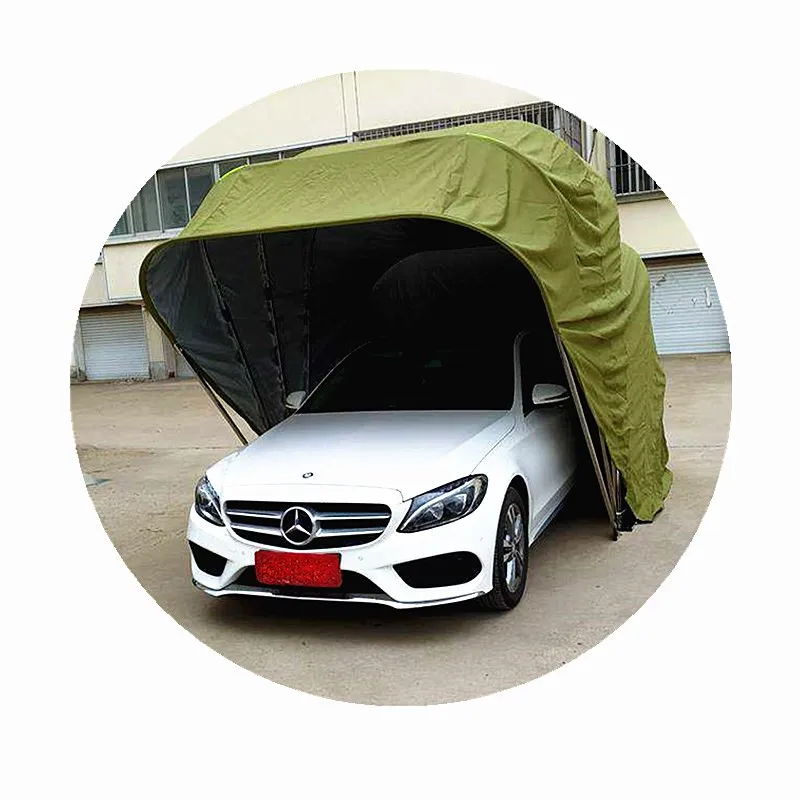 China factory hot selling top quality car storage portable folding retractable folding car garage tent