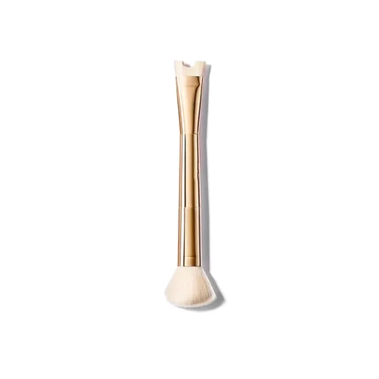 Customized Private Lable Vegan Professional Single Makeup Synthetic Nose Precision Duo Contour Brush
