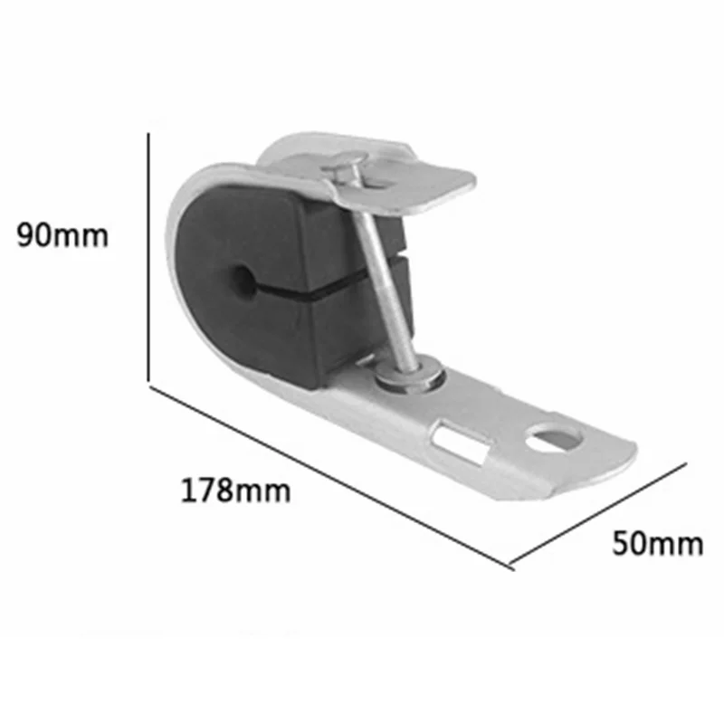 Wholesale Electric Power Fittings J Hook ADSS/OPGW Cable Fittings Suspension Clamp For Fiber Optical Cable