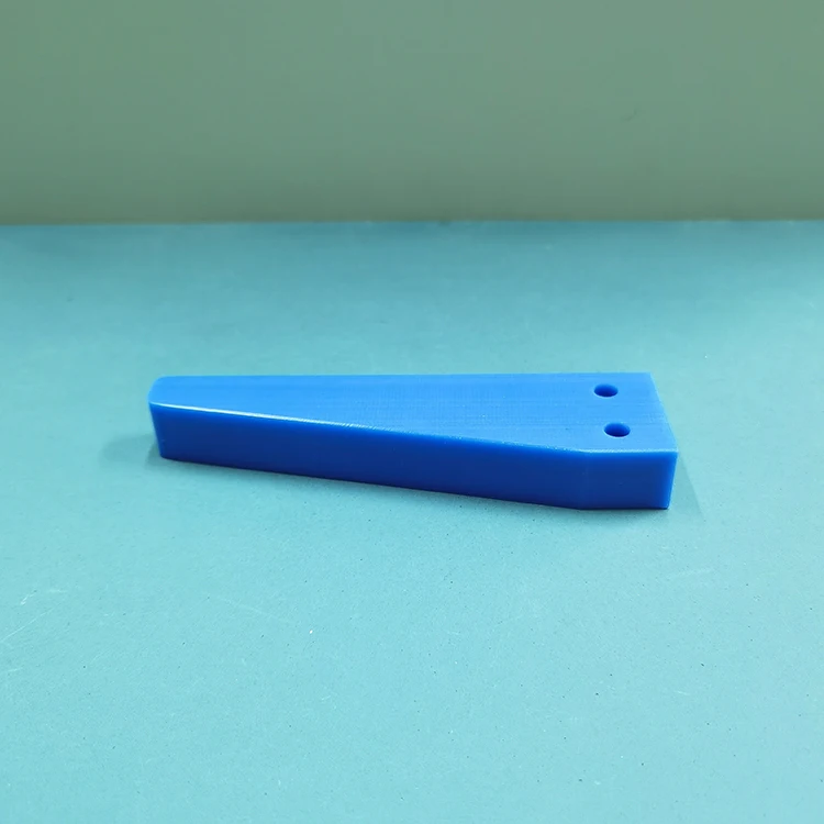 Transmission pipeline equipment blue backing plate special engineering plastics nylon sheet material