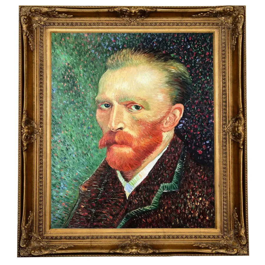 100% Handmade Oil Paintings Famous Reproduction Vincent  Van Gogh Self-Portrait Painting By Skilled Painters