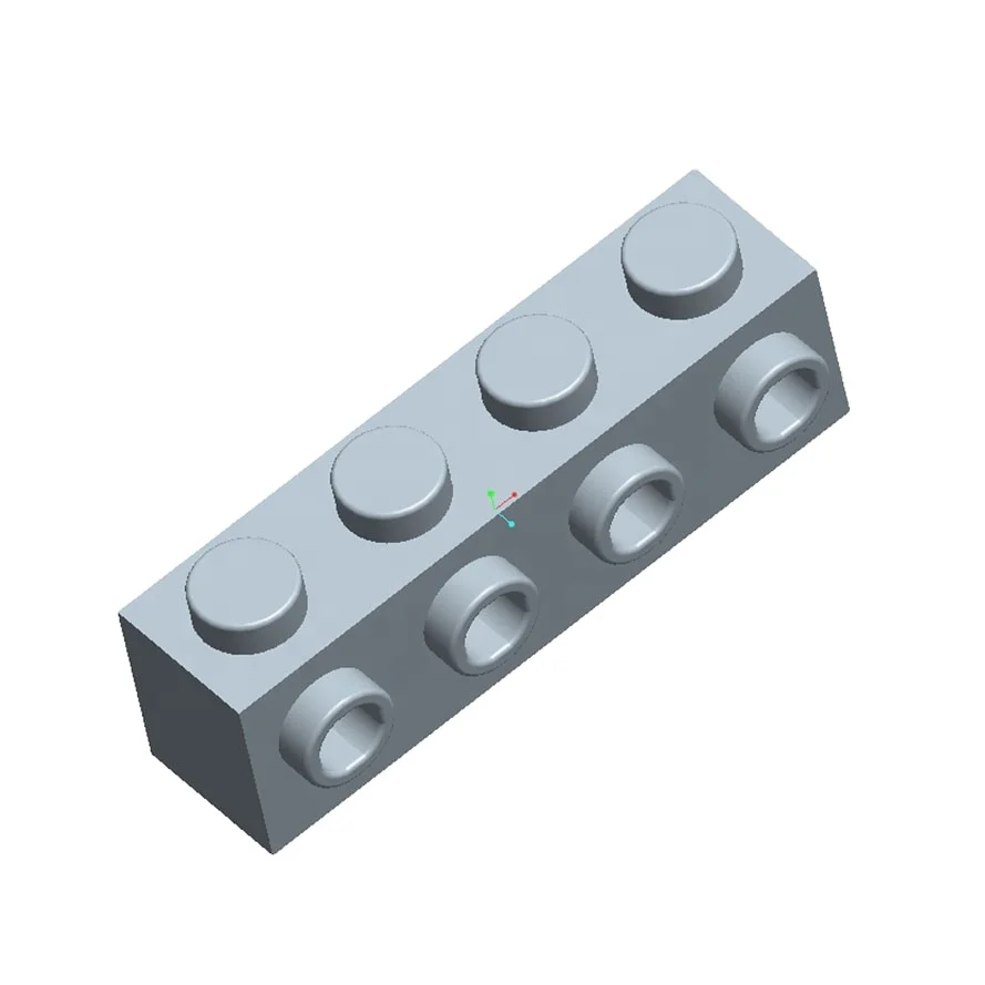 ZHEGAO 1X1 dot bricks plate  Building Bricks Blocks Toy