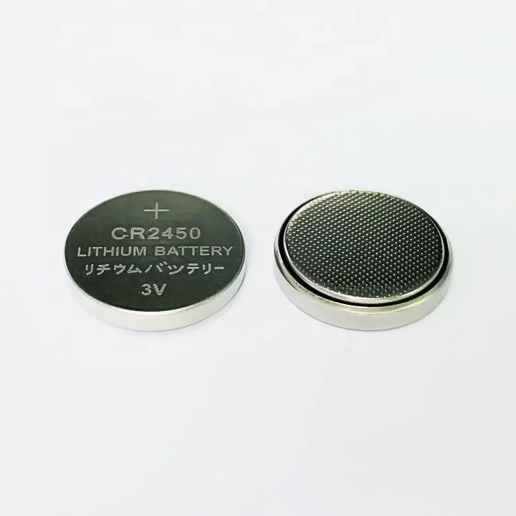 
 OEM литиевый кнопочный элемент cr2450 с платами припоя батарея монетки 3В  