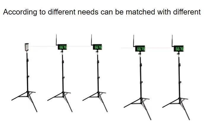 Single Training Version Wireless Laser Timer Skating Track and Field Running for Sprints Bike Motorcycle Racing track timer
