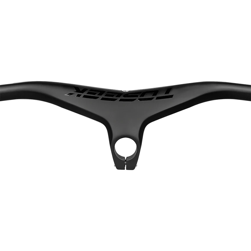 Carbon UD Matte Mountain Bicycle Handlebar MTB Handlebars And Stem 28.6mm-17Degree Carbon Integrated Handlebar
