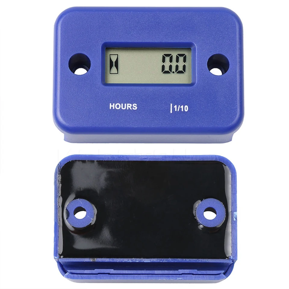 
Waterproof Engine Gauge digital Hour Meter LCD Display for Bike Motorcycle ATV Boat motocross metro Timer Accumulator 
