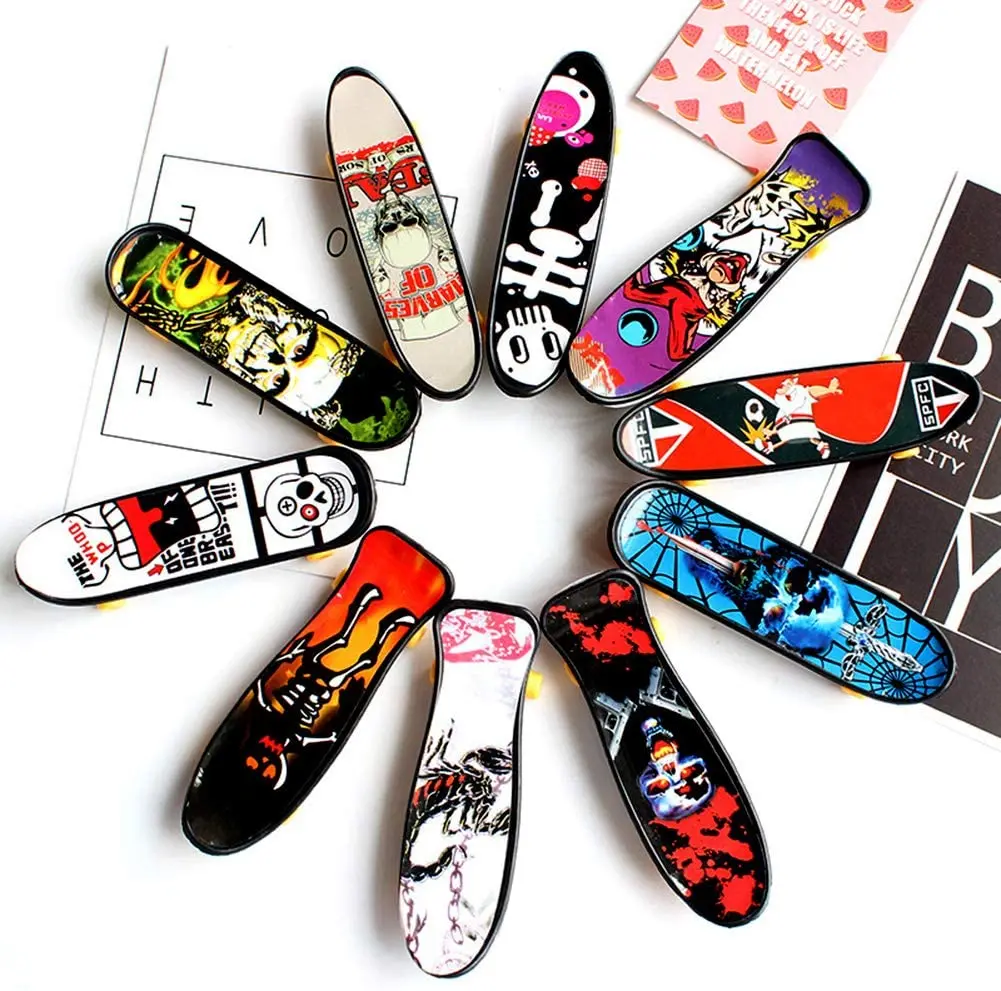 Classical Toys Finger Skateboard Hip-Hop Style Finger Finger Skateboard Toys
