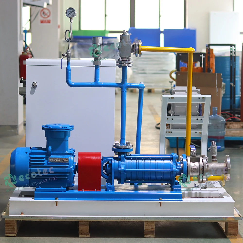 Portable LPG Gas Skid Mini LPG Skid t Filling machine with LPG Pump