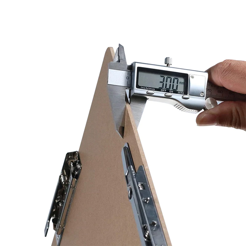 8115 Custom Logo Three Clip Extra Large  Clipboard MDF A3 A4 A5 A6 Clip Board