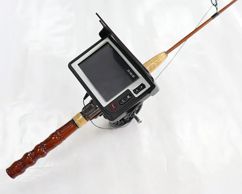 Factory wholesale fishing accessories set battery powered fish finder camera with fishing rod