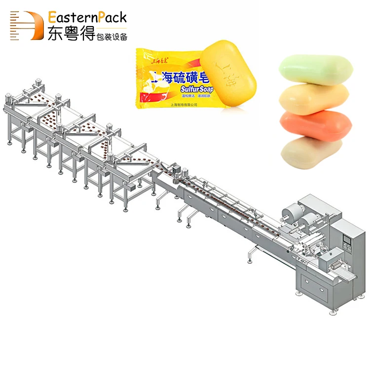 Lettuce Facial Tissue Instant Noodle Mini Automatic Tilted Flow Packaging Machine