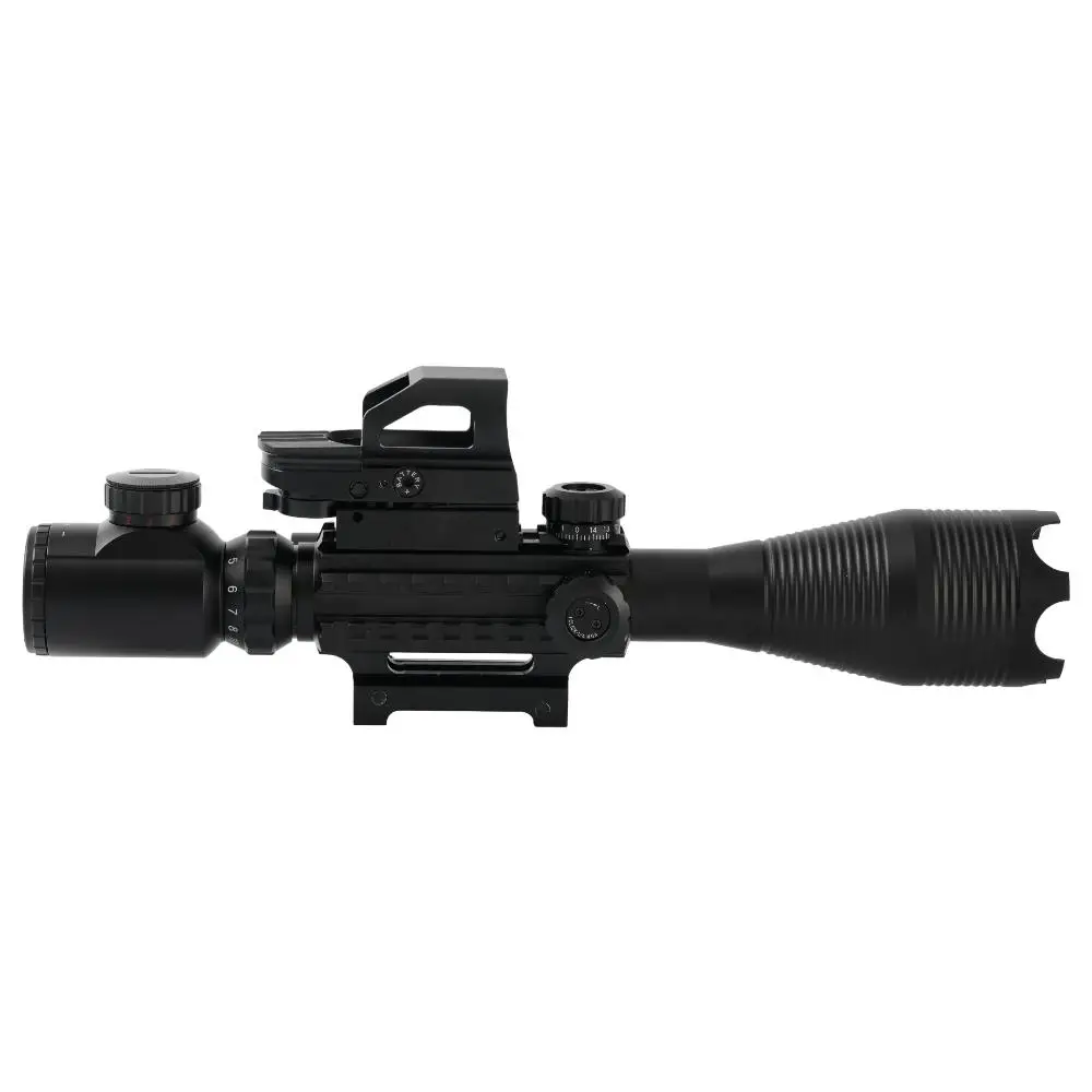 Factory 3-in-1 Scope Combo 4-16X50EG Scope with Red-Coating Reflex Mini Sight and Green Laser Scope