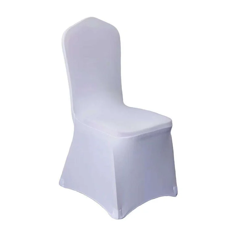 Hot Sale Universal Fit Stretch Removable Spandex Chair Cover For Wedding Party Event Hotel