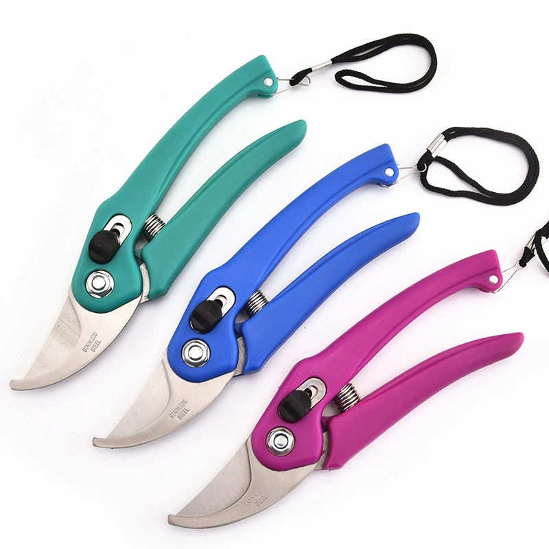 Professional Tool Garden Scissors Tool Stainless Steel Pruning Shears Garden Plant Scissors
